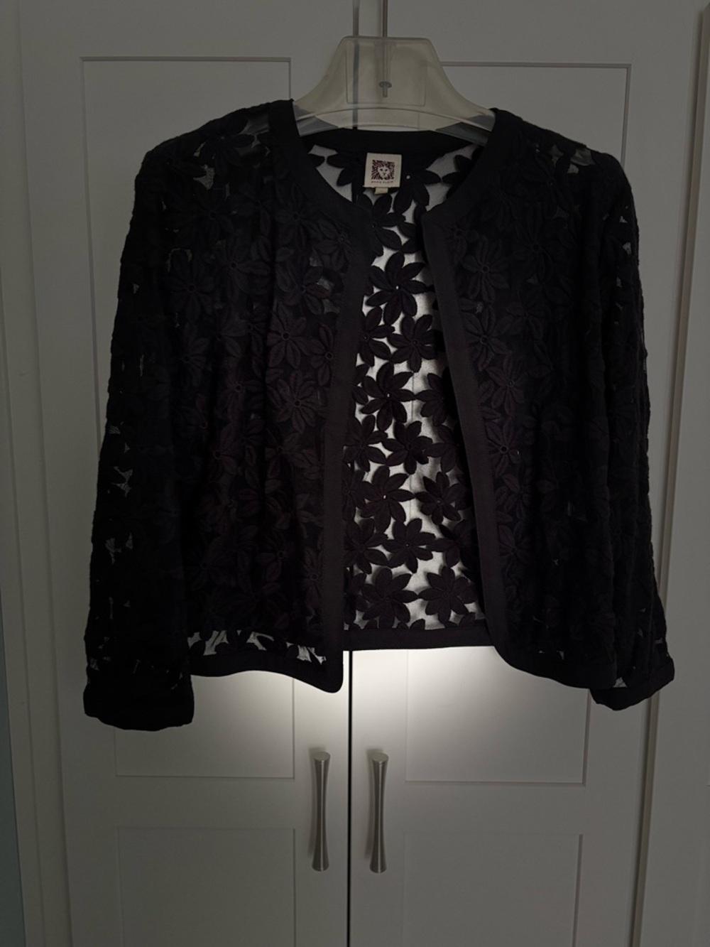 Black Floral Lace Jacket